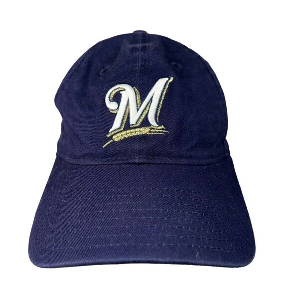 New Era 49Forty Milwaukee Brewers Fitted Baseball Hat Medium (M) - Picture 1 of 8